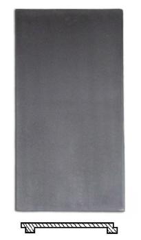 Innbee®  Ofenplatten 630x325 Gusseisen Küchenplatte für Ofen Grill und Küche In-2603